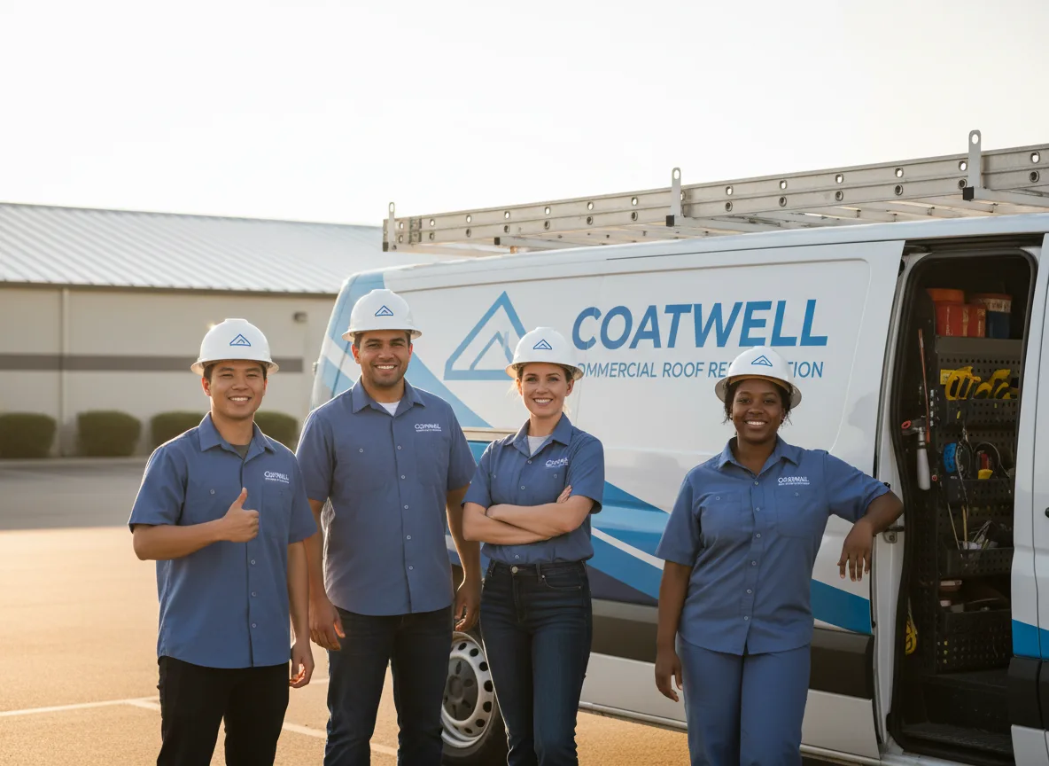 Commercial roof coating company in Brandon, IA